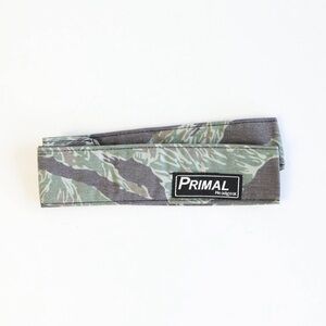 Primal Headgear Trunk & Tiger stripe Headband Canadian camo terry cloth limited